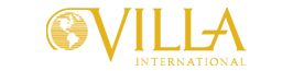 Villa international logo on a white background.